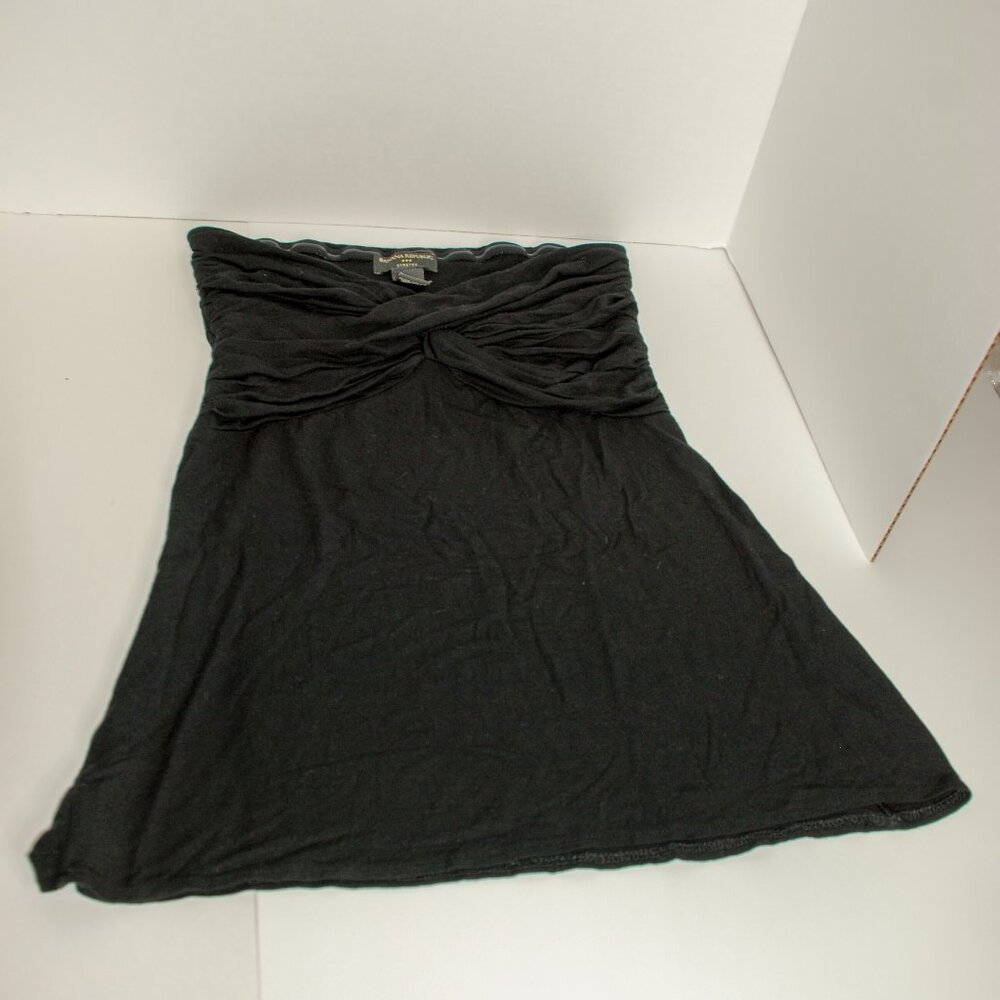 Banana Republic Black Strapless Top size small